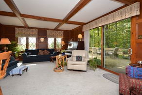 Family Room - Country homes for sale and luxury real estate including horse farms and property in the Caledon and King City areas near Toronto